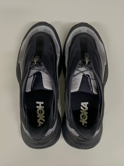 【中古品】【メンズ】 HOKA ホカ HOKA PROJECT TRANSPORT TS FY1025D プロジェクト トランスポート スニーカー メンズ シューズ 靴 ジッパー 162-260521-em-61-min サイズ：28.5cm カラー：ブラック系 万代Net店