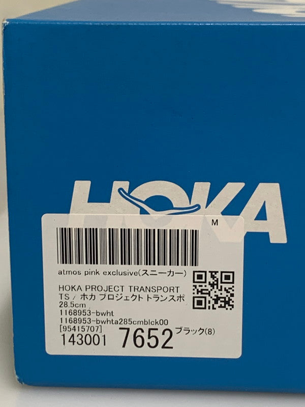 【中古品】【メンズ】 HOKA ホカ HOKA PROJECT TRANSPORT TS FY1025D プロジェクト トランスポート スニーカー メンズ シューズ 靴 ジッパー 162-260521-em-61-min サイズ：28.5cm カラー：ブラック系 万代Net店