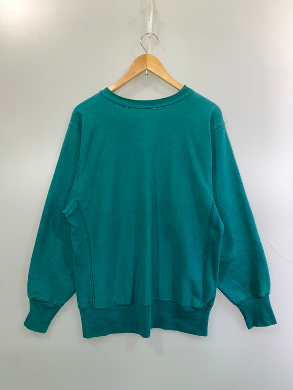 【現状渡し品】【メンズ】 CHAMPION REVERSE WEAVE チャンピオンリバースウィーブ 90S LS SWEAT SHIRT スウェット トレーナー 146-260520-AS-51-min サイズ：下記参照 カラー：グリーン 万代Net店