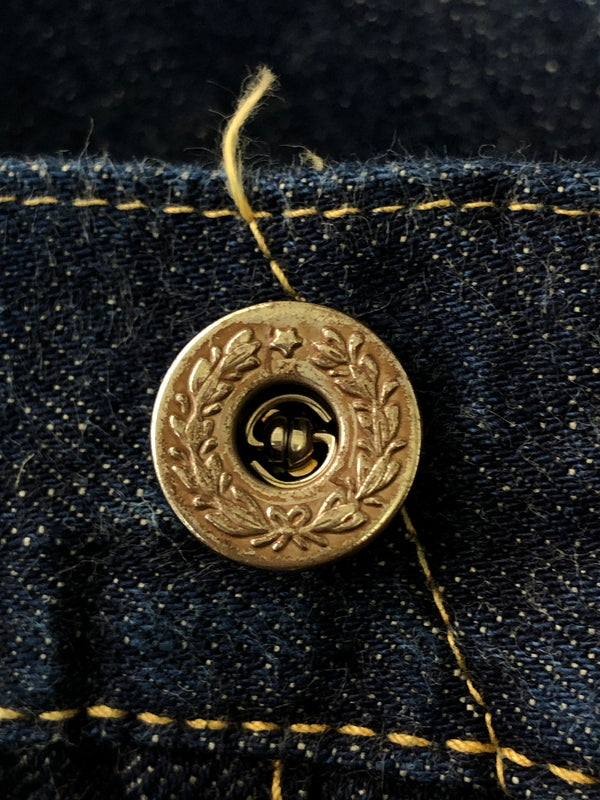 【中古品】【メンズ】 BUZZ RICKSON'S バズリクソンズ 041 DENIM PANTS デニムパンツ 大戦モデル ボトムス 156-260519-yn-34-min サイズ：W38 L36 カラー：インディゴ 万代Net店