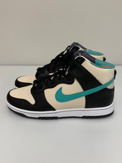 【中古品】【メンズ】 NIKE ナイキ DUNK HIGH RETRO EMB PEARL WHITE AND WASHED TEAL D09455-200 ダンク ハイ レトロ EMB スニーカー メンズ シューズ 靴 160-260521-em-55-min サイズ：27.5cm カラー：ホワイト/ブラック系 万代Net店