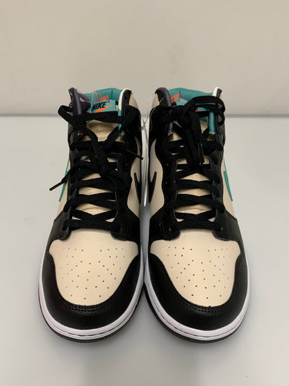 【中古品】【メンズ】 NIKE ナイキ DUNK HIGH RETRO EMB PEARL WHITE AND WASHED TEAL D09455-200 ダンク ハイ レトロ EMB スニーカー メンズ シューズ 靴 160-260521-em-55-min サイズ：27.5cm カラー：ホワイト/ブラック系 万代Net店