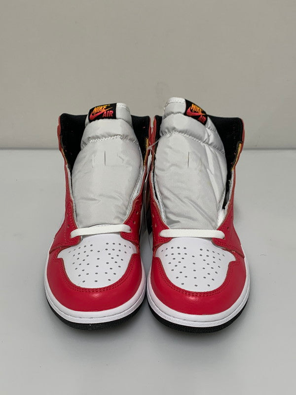 【中古品】【メンズ】 NIKE ナイキ AIR JORDAN 1 HIGH OG LIGHT FUSION RED 555088-603 エアジョーダン1 ハイ OG スニーカー メンズ シューズ 靴 160-260521-em-53-min サイズ：27.0cm カラー：ライトフュージョンレッド 万代Net店