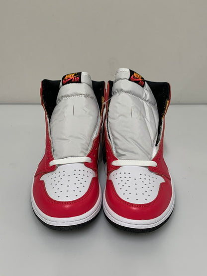 【中古品】【メンズ】 NIKE ナイキ AIR JORDAN 1 HIGH OG LIGHT FUSION RED 555088-603 エアジョーダン1 ハイ OG スニーカー メンズ シューズ 靴 160-260521-em-53-min サイズ：27.0cm カラー：ライトフュージョンレッド 万代Net店