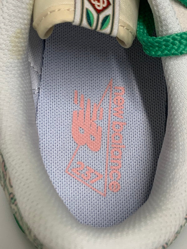 【中古品】【メンズ】 NEW BALANCE ニューバランス × CASABLANCA カサブランカ MS237CBA 237 MONOGRAM モノグラム スニーカー メンズ シューズ 靴 162-260521-em-46-min サイズ：27.5cm カラー：ホワイト/グリーン/ピンク 万代Net店