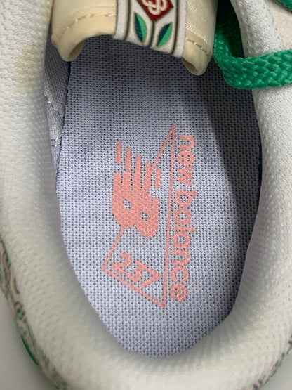 【中古品】【メンズ】 NEW BALANCE ニューバランス × CASABLANCA カサブランカ MS237CBA 237 MONOGRAM モノグラム スニーカー メンズ シューズ 靴 162-260521-em-46-min サイズ：27.5cm カラー：ホワイト/グリーン/ピンク 万代Net店