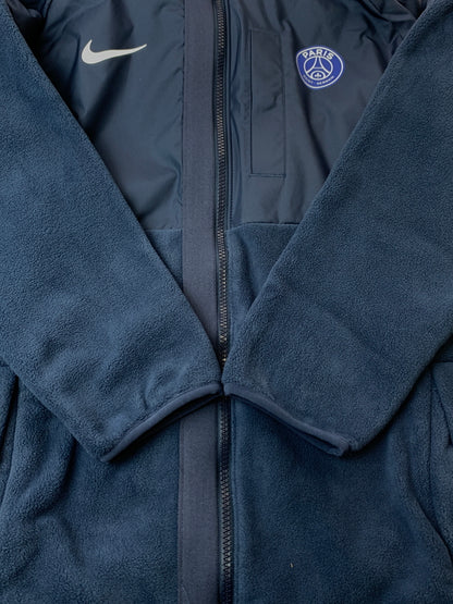 【中古美品】【メンズ】 NIKE ナイキ DN3113-410 パリサンジェルマン ウインター オールウェザー フリース ジャケット アウター 148-260520-AS-49-min サイズ：L カラー：ネイビー 万代Net店