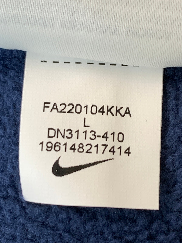 【中古美品】【メンズ】 NIKE ナイキ DN3113-410 パリサンジェルマン ウインター オールウェザー フリース ジャケット アウター 148-260520-AS-49-min サイズ：L カラー：ネイビー 万代Net店