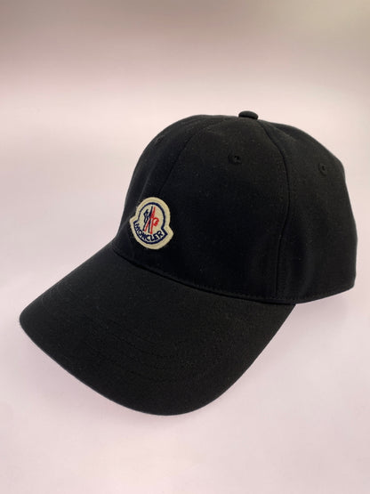 【中古品】【メンズ/レディース】 MONCLER モンクレール BERRETTO BASEBALL CAP J10913B00054 ベレット ベースボール キャップ 帽子 185-260521-em-82-min カラー：ブラック 万代Net店