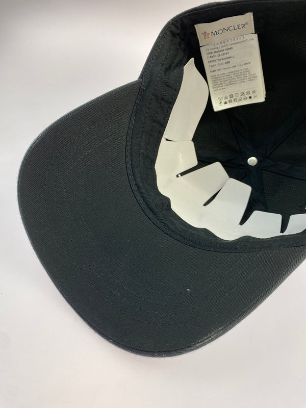 【中古品】【メンズ/レディース】 MONCLER モンクレール BERRETTO BASEBALL CAP J10913B00054 ベレット ベースボール キャップ 帽子 185-260521-em-82-min カラー：ブラック 万代Net店