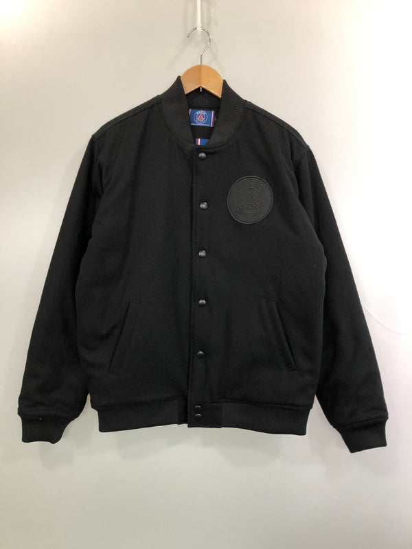 【中古品】【メンズ】 PARIS SAINT GERMAIN パリ サンジェルマン ALL MELTON JACKET PS2323FW0001 オール メルトン ジャケット メンズ アウター 142-260520-KS-08-min サイズ：L カラー：ブラック 万代Net店