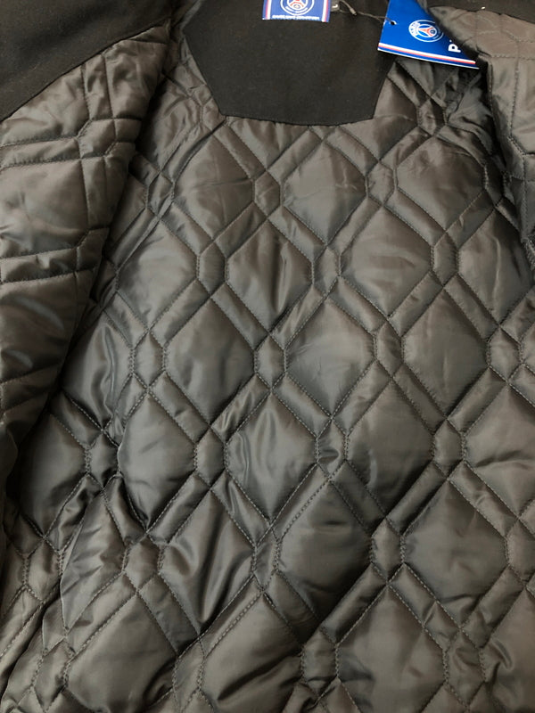 【中古品】【メンズ】 PARIS SAINT GERMAIN パリ サンジェルマン ALL MELTON JACKET PS2323FW0001 オール メルトン ジャケット メンズ アウター 142-260520-KS-08-min サイズ：L カラー：ブラック 万代Net店