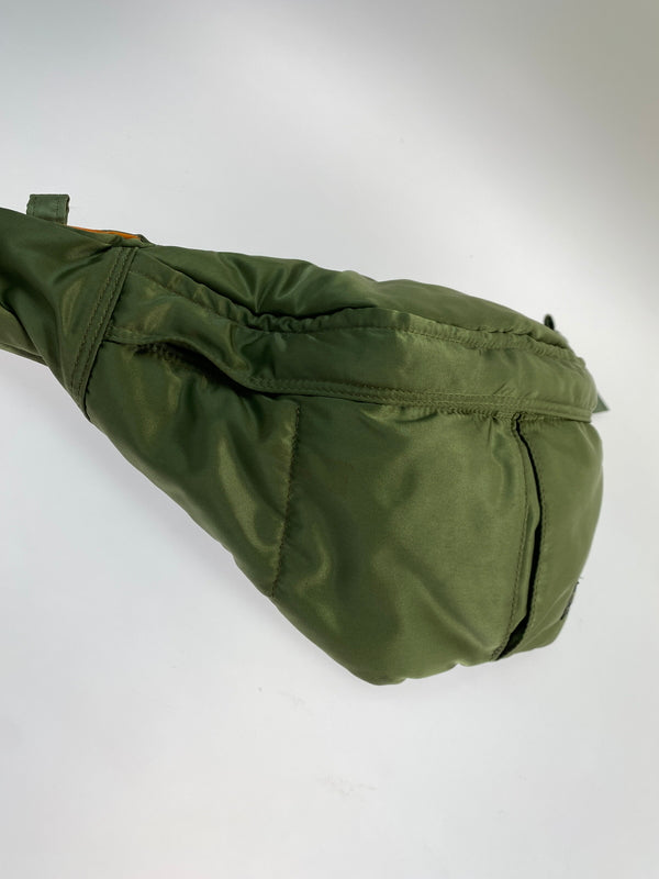 【中古品】【メンズ】 PORTER ポーター TANKER SHOULDER BAG ショルダーバッグ 鞄 188-260805-zi-35-min カラー：グリーンカーキ 万代Net店
