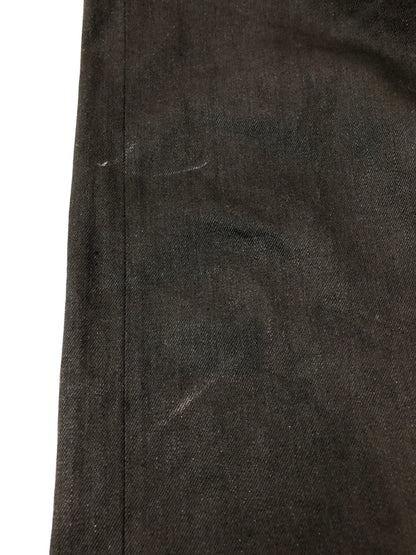 【中古品】【メンズ】 桃太郎ジーンズ BLACK JEANS M400STBZ4S ブラックジーンズ デニム メンズ ボトムス 156-260520-KS-03-min サイズ：W30 カラー：ブラック 万代Net店