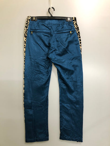 【中古品】【メンズ】 JUST DON ジャスト ドン LEOPARD TRACK PANT トラックパンツ ボトムス 153-260520-AS-30-min サイズ：M カラー：ブルー/レオパード 万代Net店