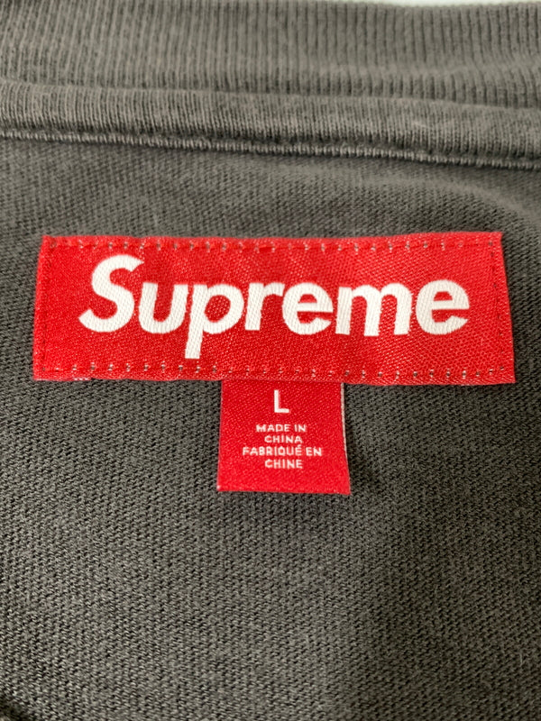 【中古品】【メンズ】 SUPREME シュプリーム ZODIAC TEE ゾディアック ティー 半袖Tシャツ メンズ トップス 149-260520-KS-22-min サイズ：L カラー：チャコールグレー 万代Net店
