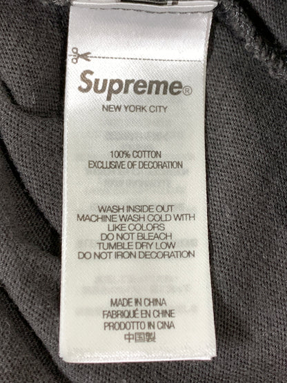 【中古品】【メンズ】 SUPREME シュプリーム ZODIAC TEE ゾディアック ティー 半袖Tシャツ メンズ トップス 149-260520-KS-22-min サイズ：L カラー：チャコールグレー 万代Net店