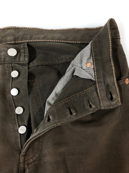 【現状渡し品】【メンズ】 LEVI'S リーバイス 501-0128 501 DENIM PANT デニムパンツ ボトムス 157-260520-AS-15-min サイズ：W31L34 カラー：ブラウン 万代Net店