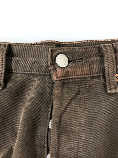 【現状渡し品】【メンズ】 LEVI'S リーバイス 501-0128 501 DENIM PANT デニムパンツ ボトムス 157-260520-AS-15-min サイズ：W31L34 カラー：ブラウン 万代Net店