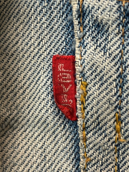 【ジャンク品】【メンズ】 LEVI'S リーバイス 66後期 501 DENIM PANT リーバイス デニムパンツ ジーンズ メンズ ボトムス 157-260520-KS-04-min サイズ：W30 L34 カラー：ライトブルー 万代Net店