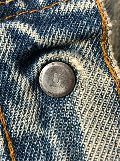 【ジャンク品】【メンズ】 LEVI'S リーバイス 66後期 501 DENIM PANT リーバイス デニムパンツ ジーンズ メンズ ボトムス 157-260520-KS-04-min サイズ：W30 L34 カラー：ライトブルー 万代Net店