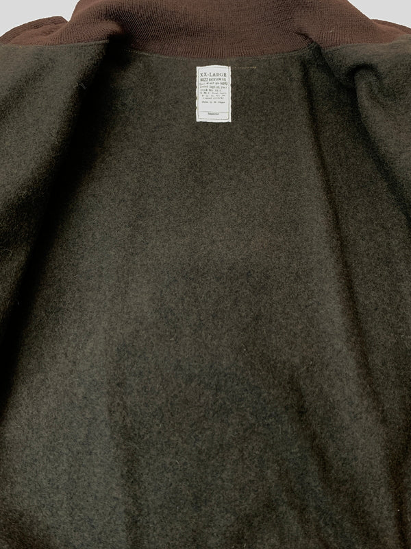 【中古美品】【メンズ】 BUZZ RICKSON'S バズリクソンズ BR15760 TANKERS BROWN VERSION タンカース ジャケット ブラウンバージョン アウター 145-260529-yn-21-min サイズ：XXL カラー：ブラウン 万代Net店