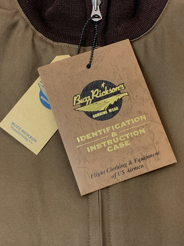 【中古美品】【メンズ】 BUZZ RICKSON'S バズリクソンズ BR15760 TANKERS BROWN VERSION タンカース ジャケット ブラウンバージョン アウター 145-260529-yn-21-min サイズ：XXL カラー：ブラウン 万代Net店