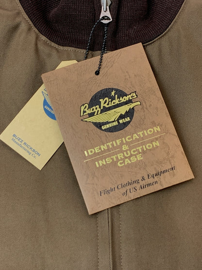 【中古美品】【メンズ】 BUZZ RICKSON'S バズリクソンズ BR15760 TANKERS BROWN VERSION タンカース ジャケット ブラウンバージョン アウター 145-260529-yn-21-min サイズ：XXL カラー：ブラウン 万代Net店