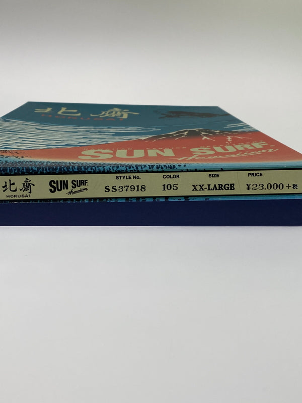 【中古品】【メンズ】 SUNSURF サンサーフ ×葛飾北斎 SS37918 SPECIAL EDITION RAYON S S 忠臣蔵討入 半袖シャツ ショートスリーブ 145-260607-AS-17-min サイズ：XXL カラー：オフホワイト/ブラウン系 万代Net店