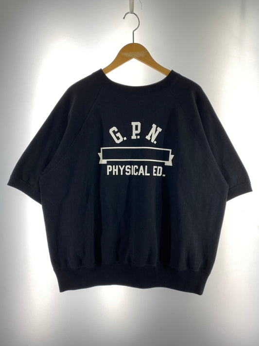 【中古品】【メンズ】 CHAMPION チャンピオン TRUE TO ARCHIVES SHORT SLEEVE SWEAT SHIRT CROSS 1950 MODEL ショートスリーブ スウェットシャツ トップス 145-260527-yn-29-min サイズ：XL カラー：ブラック 万代Net店