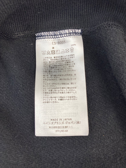 【中古品】【メンズ】 CHAMPION チャンピオン TRUE TO ARCHIVES SHORT SLEEVE SWEAT SHIRT CROSS 1950 MODEL ショートスリーブ スウェットシャツ トップス 145-260527-yn-29-min サイズ：XL カラー：ブラック 万代Net店