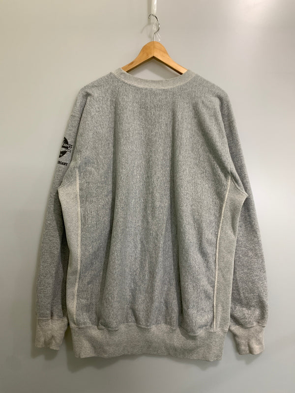 【中古品】【メンズ】 BUZZ RICKSON'S バズリクソンズ 30TH ANNIVERSARY MODEL HORIZONTAL KNITTING HEAVY WEIGHT SWEAT SHIRTS スウェット 145-260520-KS-27-min サイズ：XXL カラー：グレー 万代Net店