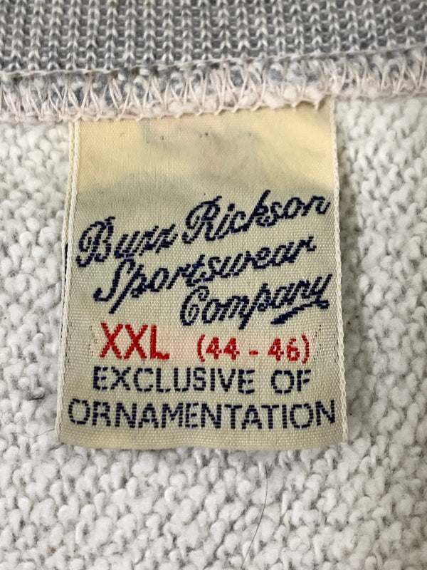 【中古品】【メンズ】 BUZZ RICKSON'S バズリクソンズ 30TH ANNIVERSARY MODEL HORIZONTAL KNITTING HEAVY WEIGHT SWEAT SHIRTS スウェット 145-260520-KS-27-min サイズ：XXL カラー：グレー 万代Net店