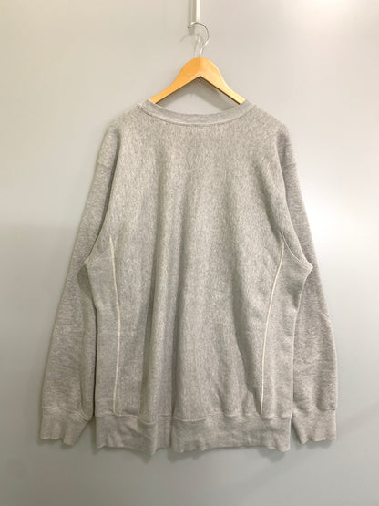 【中古品】【メンズ】 BUZZ RICKSON'S バズリクソンズ HORIZONTAL KNITTING HEAVY WEIGHT SWEAT SHIRTS ホリゾンタル ニッティング ヘビーウェイト スウェットシャツ 145-260520-KS-16-min サイズ：XXL カラー：グレー系 万代Net店