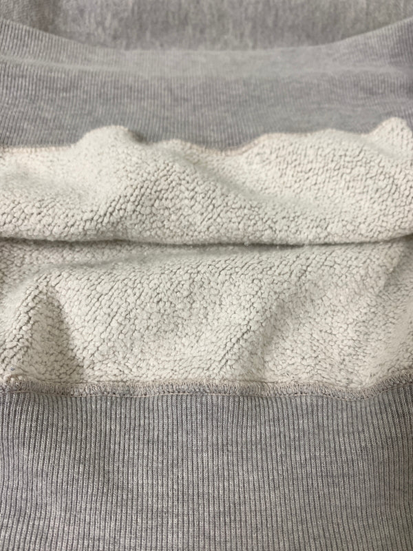 【中古品】【メンズ】 BUZZ RICKSON'S バズリクソンズ HORIZONTAL KNITTING HEAVY WEIGHT SWEAT SHIRTS ホリゾンタル ニッティング ヘビーウェイト スウェットシャツ 145-260520-KS-16-min サイズ：XXL カラー：グレー系 万代Net店