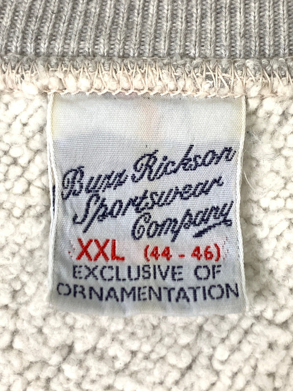 【中古品】【メンズ】 BUZZ RICKSON'S バズリクソンズ HORIZONTAL KNITTING HEAVY WEIGHT SWEAT SHIRTS ホリゾンタル ニッティング ヘビーウェイト スウェットシャツ 145-260520-KS-16-min サイズ：XXL カラー：グレー系 万代Net店