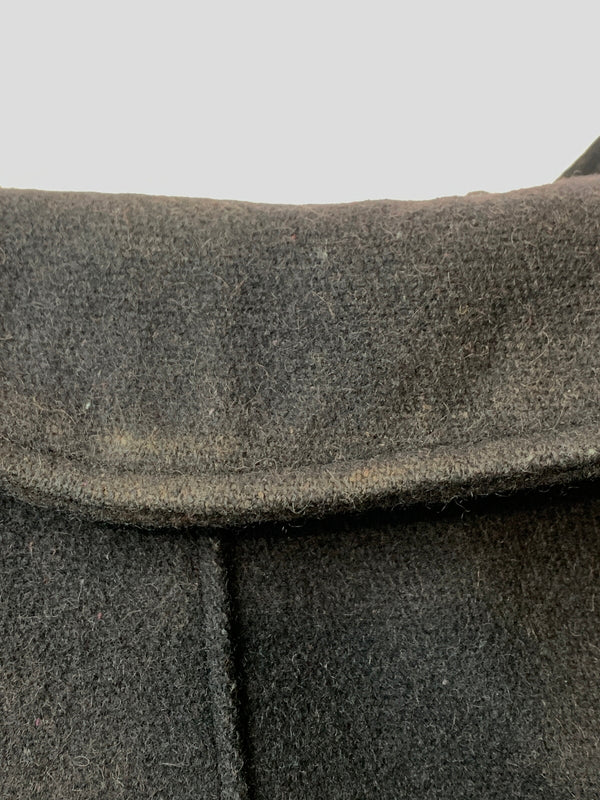 【中古品】【メンズ】 SCHOTT ショット 740N PEA COAT ピーコート アウター 145-260520-AS-37-min サイズ：48 カラー：ブラック 万代Net店
