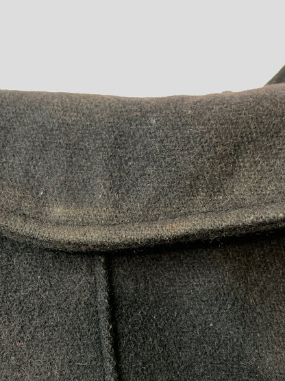 【中古品】【メンズ】 SCHOTT ショット 740N PEA COAT ピーコート アウター 145-260520-AS-37-min サイズ：48 カラー：ブラック 万代Net店