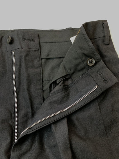 【中古品】【メンズ】 Y'S FOR MEN ワイズフォーメン 00's SETUP ウールギャバジン セットアップ ジャケット ボトムス 140-260529-yn-07-min サイズ：ジャケット4/パンツ3 カラー：ブラック 万代Net店