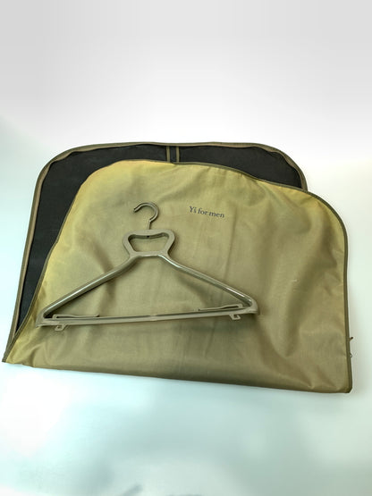 【中古品】【メンズ】 Y'S FOR MEN ワイズフォーメン 00's SETUP ウールギャバジン セットアップ ジャケット ボトムス 140-260529-yn-07-min サイズ：ジャケット4/パンツ3 カラー：ブラック 万代Net店