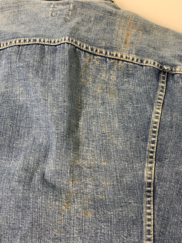 【現状渡し品】【メンズ】 LEE リー 80S DENIM JACKET 153438 1980年代 デニムジャケット メンズ アウター 146-260520-KS-25-min カラー：ブルー 万代Net店