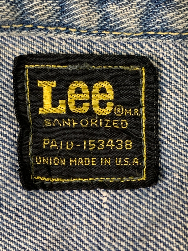 【現状渡し品】【メンズ】 LEE リー 80S DENIM JACKET 153438 1980年代 デニムジャケット メンズ アウター 146-260520-KS-25-min カラー：ブルー 万代Net店