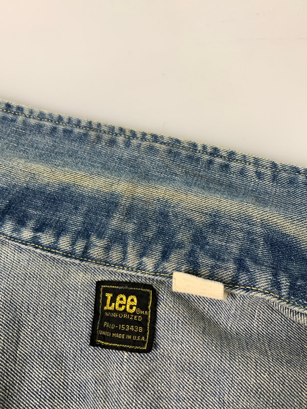 【現状渡し品】【メンズ】 LEE リー 80S DENIM JACKET 153438 1980年代 デニムジャケット メンズ アウター 146-260520-KS-25-min カラー：ブルー 万代Net店