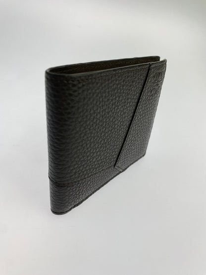 【中古品】【メンズ/レディース】 LOEWE ロエベ PUZZLE BI-FOLD WALLET パズル バイ フォールド 二つ折り財布 181-260611-yn-13-min カラー：ダークグレー 万代Net店