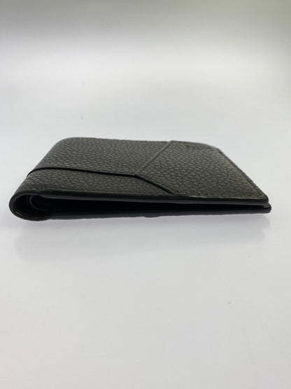 【中古品】【メンズ/レディース】 LOEWE ロエベ PUZZLE BI-FOLD WALLET パズル バイ フォールド 二つ折り財布 181-260611-yn-13-min カラー：ダークグレー 万代Net店