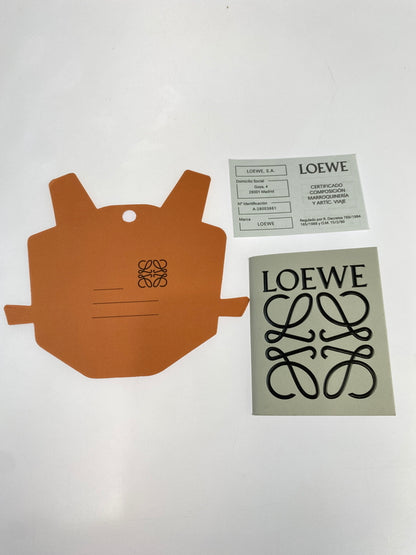 【中古品】【メンズ/レディース】 LOEWE ロエベ PUZZLE BI-FOLD WALLET パズル バイ フォールド 二つ折り財布 181-260611-yn-13-min カラー：ダークグレー 万代Net店