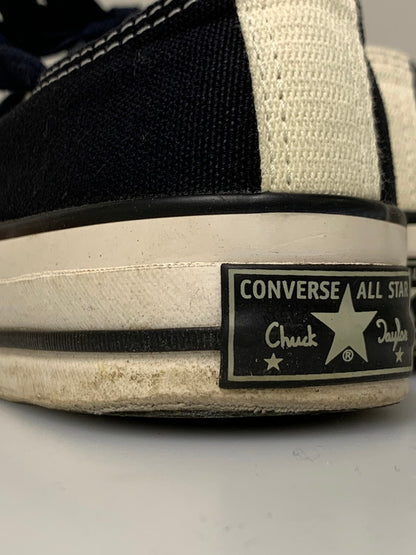 【中古品】【メンズ】 CONVERSE コンバース CHUCK TAYLOR CANVAS OX 1AD661 チャックテイラー キャンバス オックス スニーカー メンズ シューズ 靴 163-260521-em-62-min サイズ：25.0cm カラー：ブラック 万代Net店