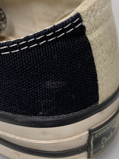 【中古品】【メンズ】 CONVERSE コンバース CHUCK TAYLOR CANVAS OX 1AD661 チャックテイラー キャンバス オックス スニーカー メンズ シューズ 靴 163-260521-em-62-min サイズ：25.0cm カラー：ブラック 万代Net店