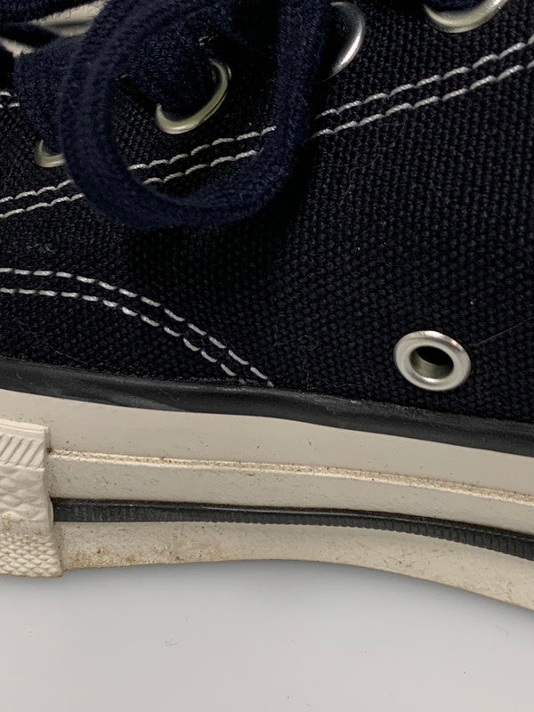 【中古品】【メンズ】 CONVERSE コンバース CHUCK TAYLOR CANVAS OX 1AD661 チャックテイラー キャンバス オックス スニーカー メンズ シューズ 靴 163-260521-em-62-min サイズ：25.0cm カラー：ブラック 万代Net店