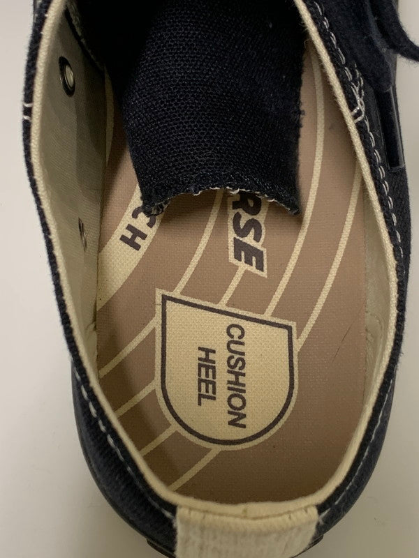【中古品】【メンズ】 CONVERSE コンバース CHUCK TAYLOR CANVAS OX 1AD661 チャックテイラー キャンバス オックス スニーカー メンズ シューズ 靴 163-260521-em-62-min サイズ：25.0cm カラー：ブラック 万代Net店